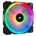 CORSAIR DUAL LIGHT LOOP RGB LED LL120  PWM 3PACK COMBO CASING FAN